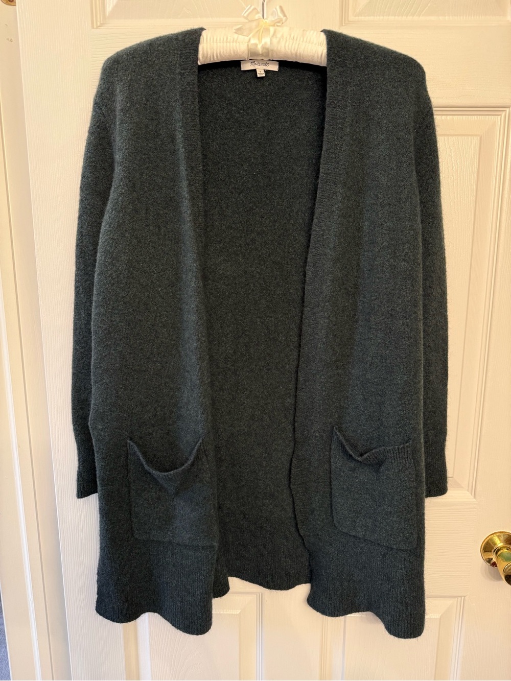 Madewell Merino Wool Blend Open-Front Women's Cardigan Sweater